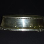 Silver Cake Plateau 13"